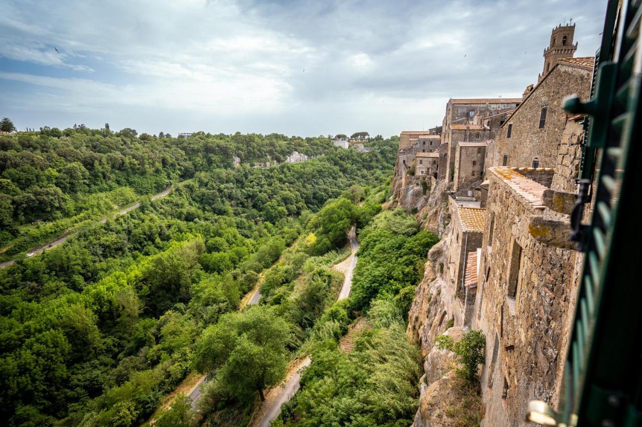 Ferienwohnung Le Antiche Viste Pitigliano Exterior foto