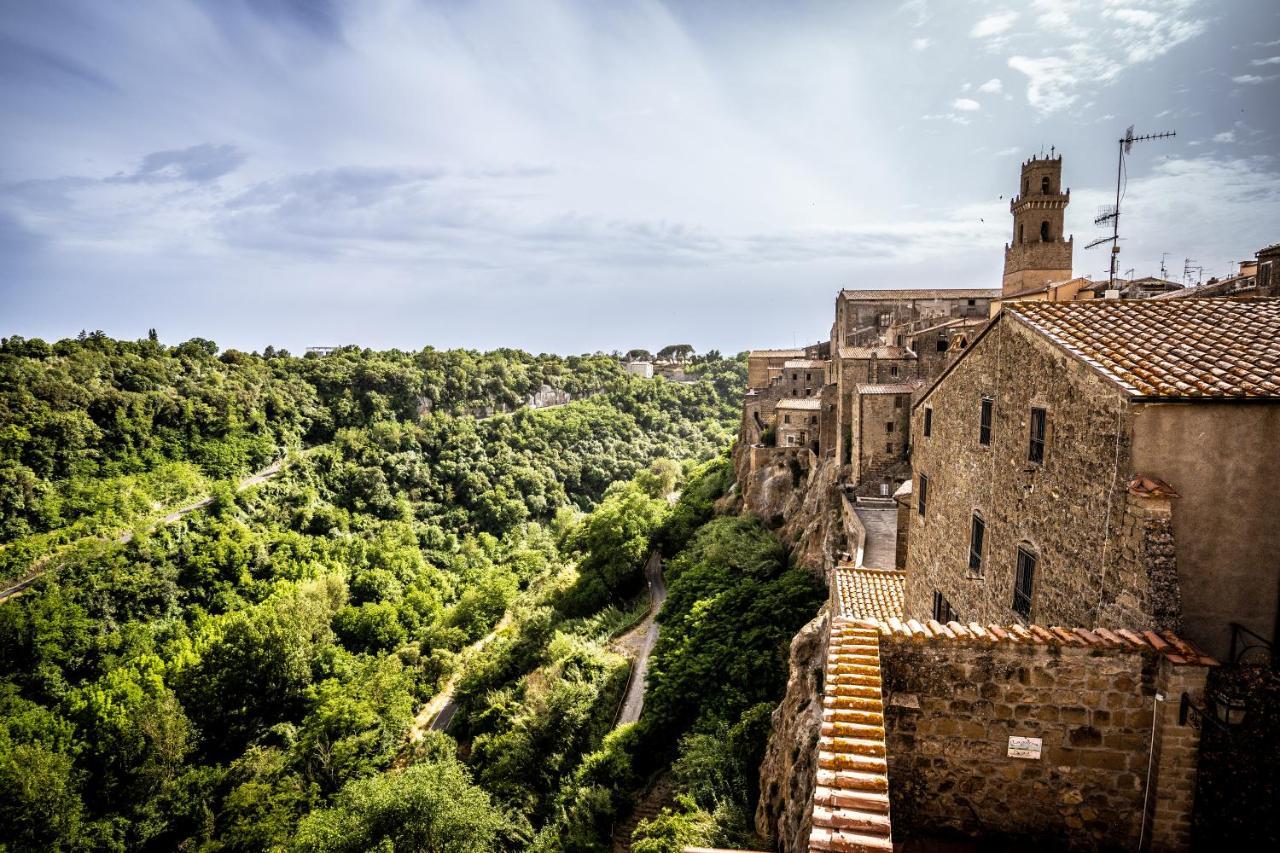 Ferienwohnung Le Antiche Viste Pitigliano Exterior foto